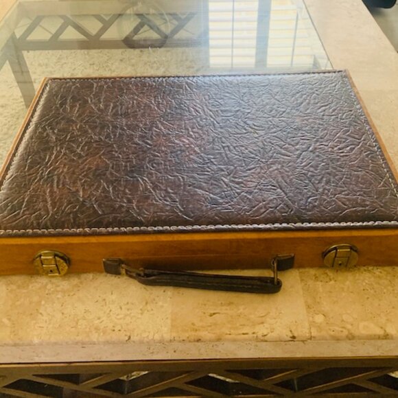 Vintage large Backgammon Game Set - Picture 1 of 7